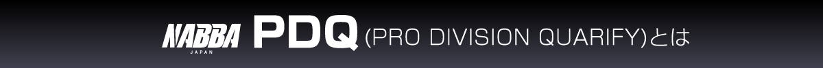 PDQ(PRO DIVISION QUARIFY)とは PDQ(PRO DIVISION QUARIFY)とは